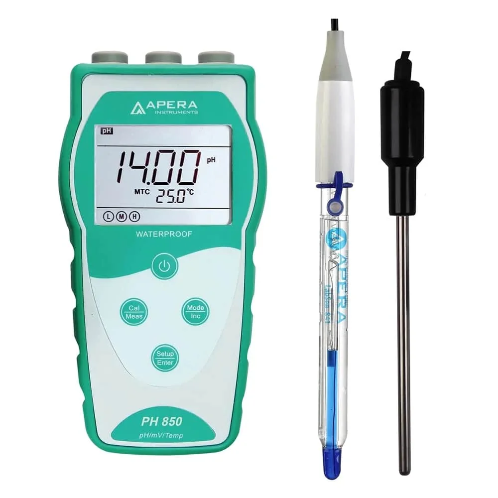 PH850-SA pH Meter for Strongly Alkaline Solutions